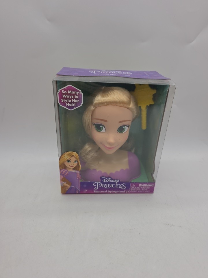 Disney Principessa Raperonzolo Styling Head Nuovo Esaurito Raro 
