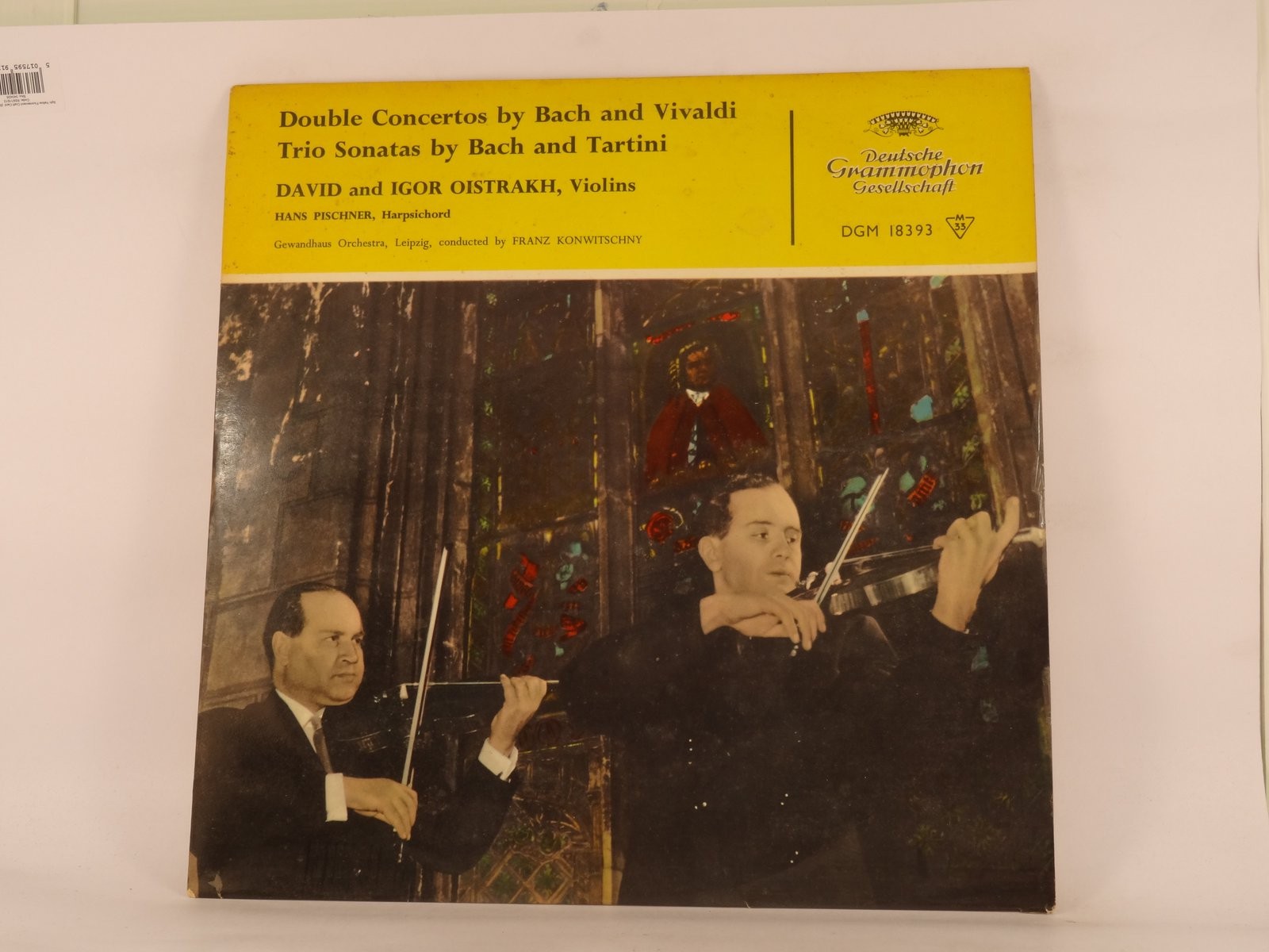 HANS PISCHNER DOUBLE CONCERTOS BACH/VIVALDI TRIPLE SONATAS BACH/TARTINI (431) LP