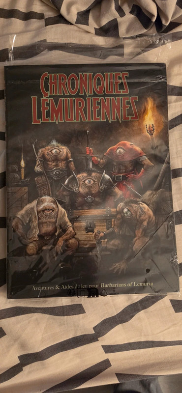 Chroniques Lémuriennes - Barbarians of Lemuria JDR (Neuf sous blister)