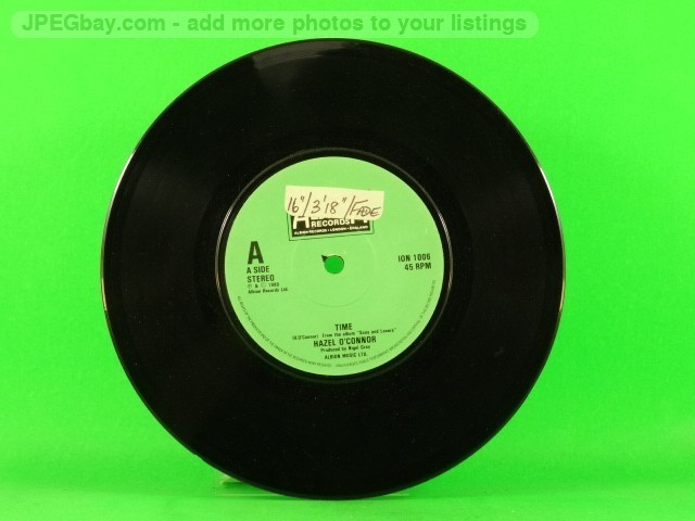 O'CONNOR,HAZEL TIME (PLAIN SLEEVE) (137) 7" ALBION