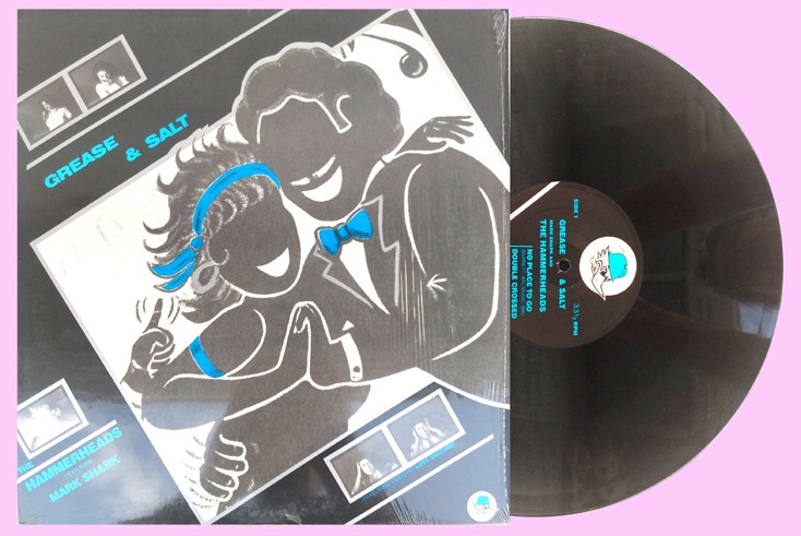 THE HAMMERHEADS  "GREASE & SALT"  12"  Pop / R&R/ Hard Rock  NEVER PLAYED  MINT!