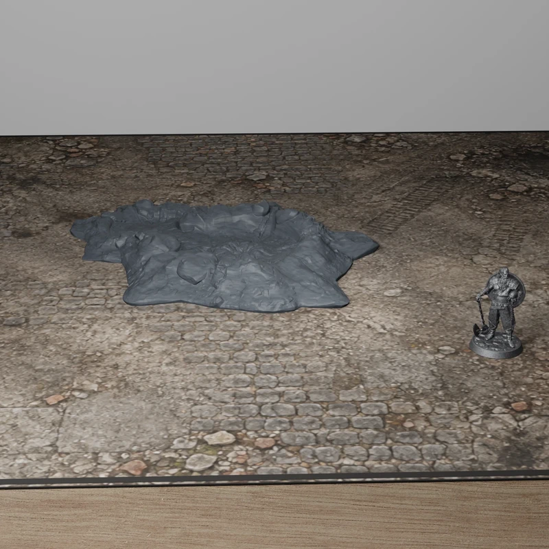 Crater G - Wargame Scenery 32mm