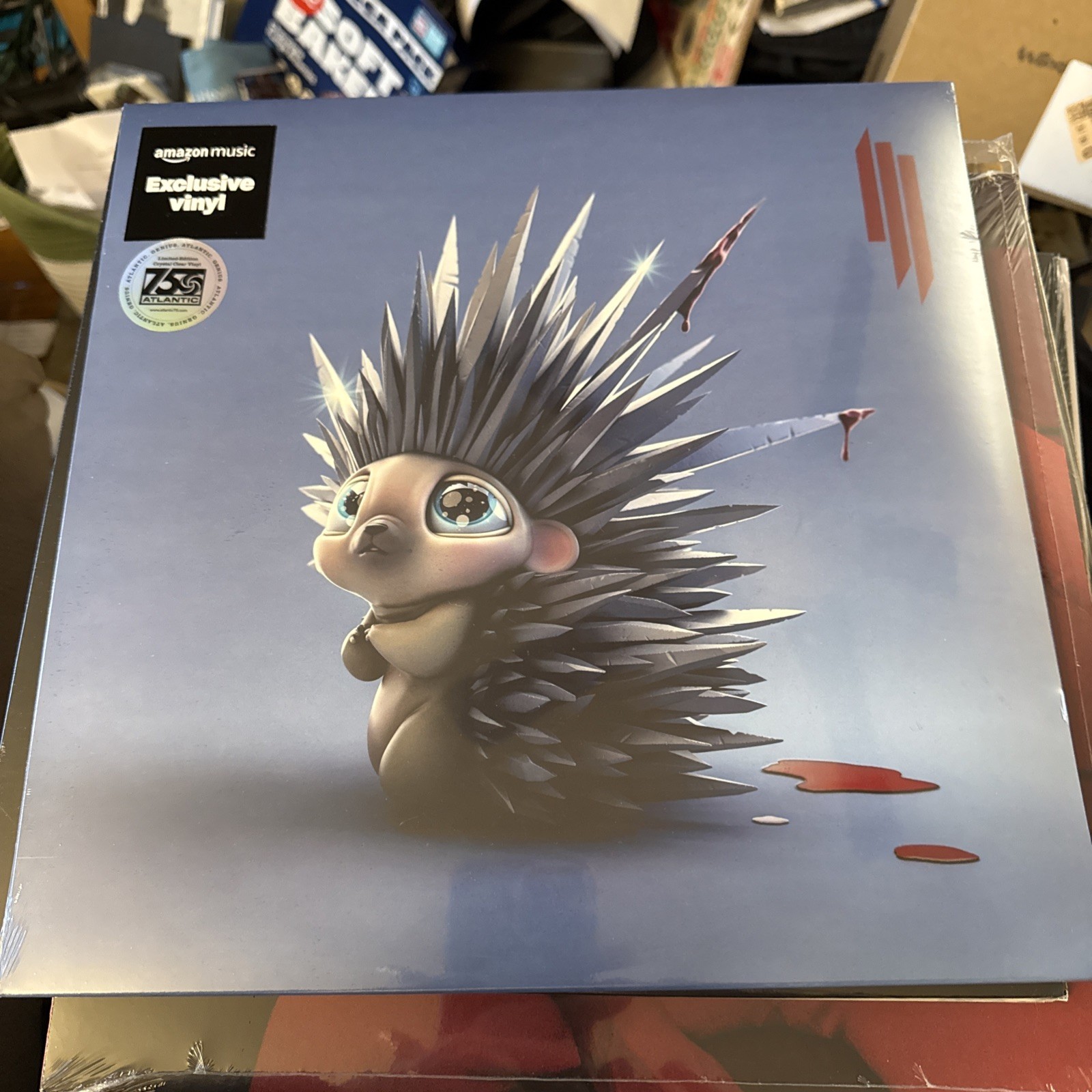 Skrillex Don’t Get Too Close Amazon Exclusive Clear Vinyl Atlantic NEW SEALED