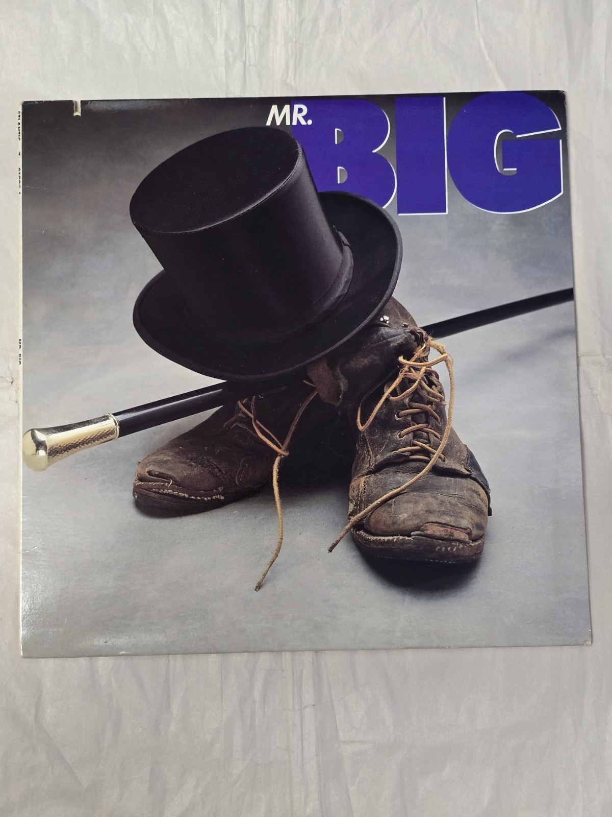 Mr Big s/t 1989 lp feat. Billy Sheehan and Paul Gilbert, MASTERDISK!!