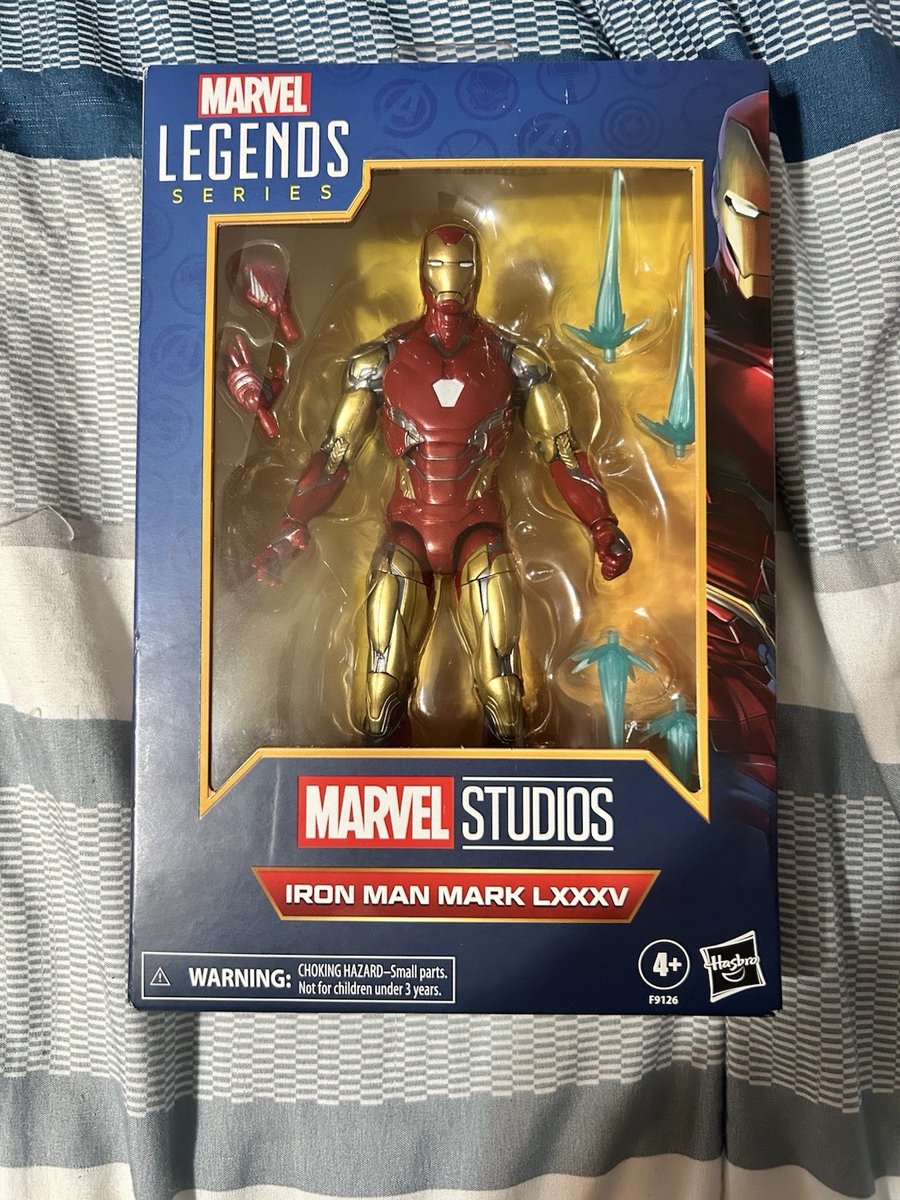Marvel Legends Series Modellino Iron Man Mark LXXXV 6" NUOVO con scatola