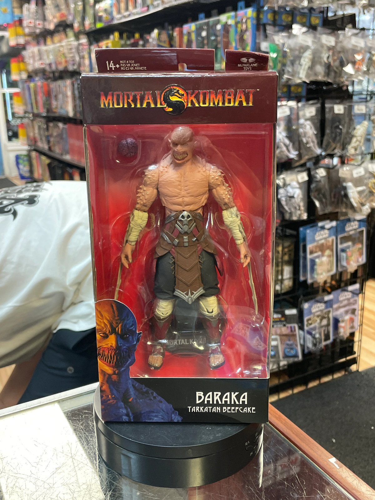 Baraka - Tarkatan Beefcake- (Mortal Kombat, McFarlane Toys) **SIGILLATO**