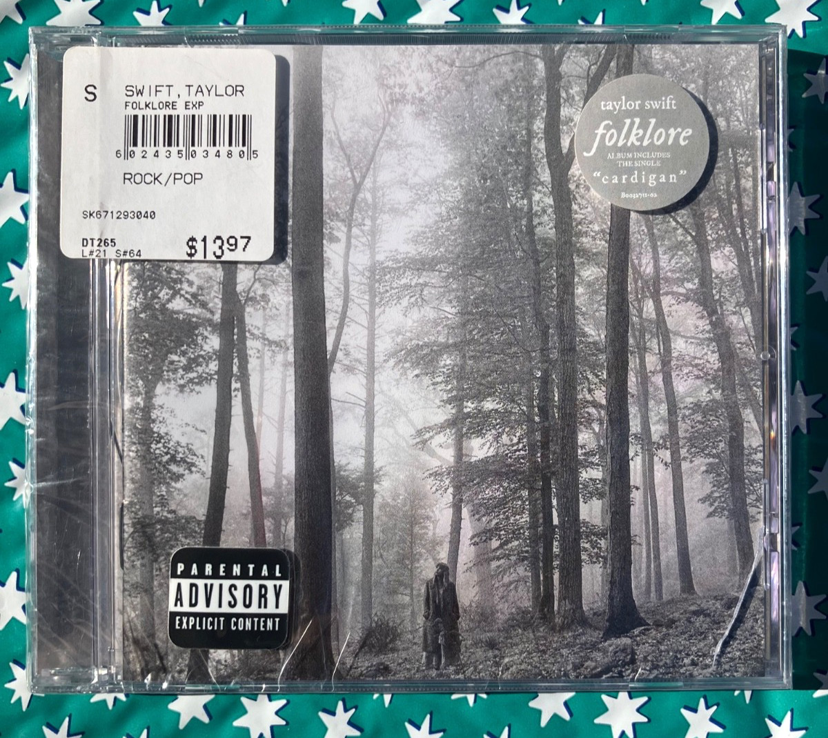 Taylor Swift - Folklore Album (Audio CD, 2020)