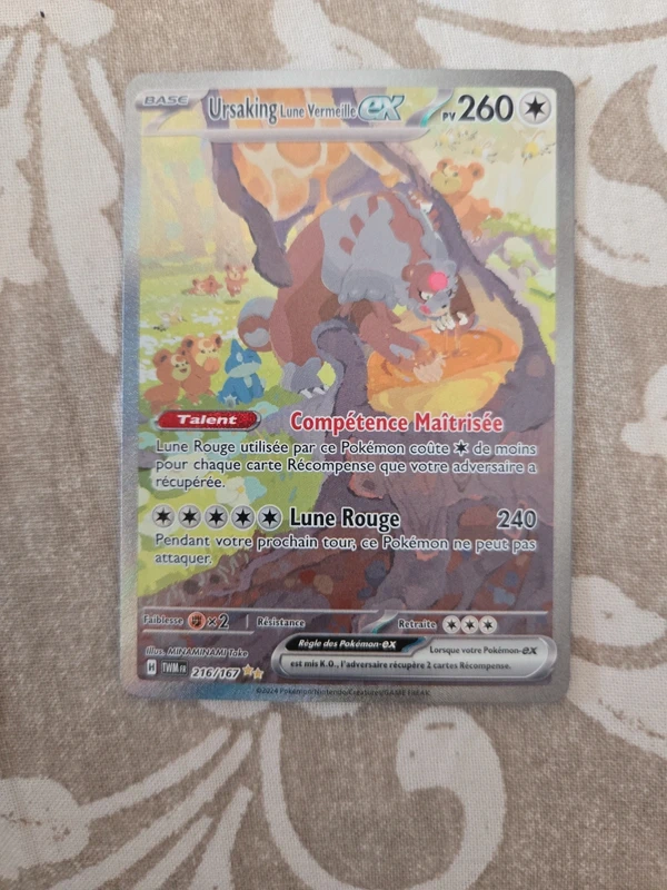 Ursaking lune vermeille ex 216/167