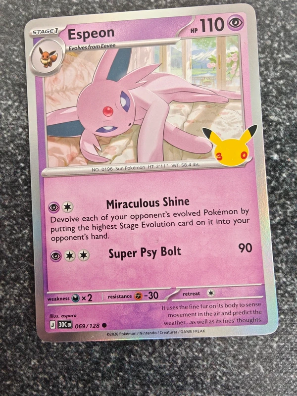 Espeon 30th celebration