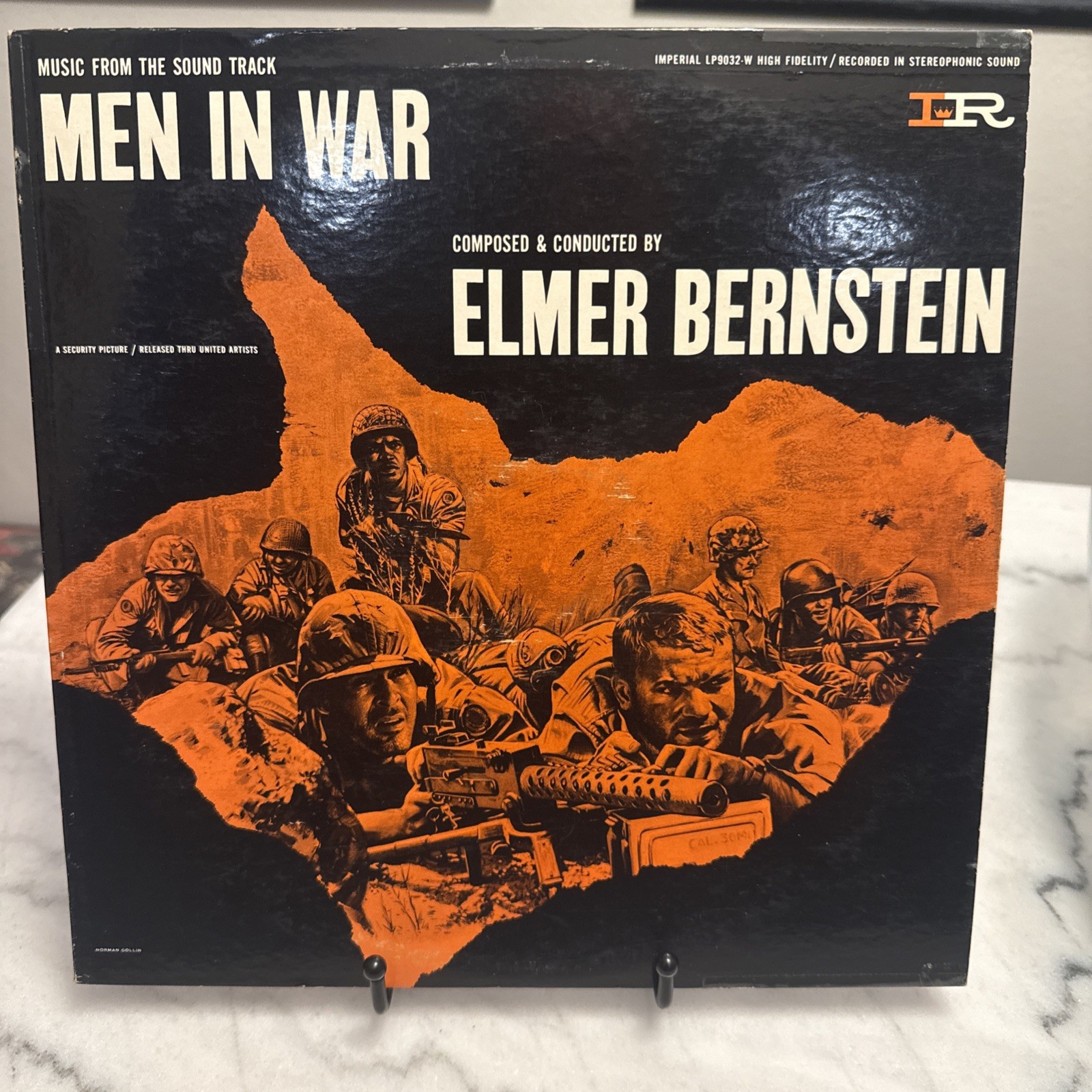 Men in War -Music from the Soundtrack -Elmer Bernstein-Imperial  1957-unplayed