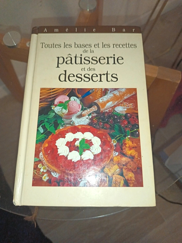Livre sur la pâtisserie