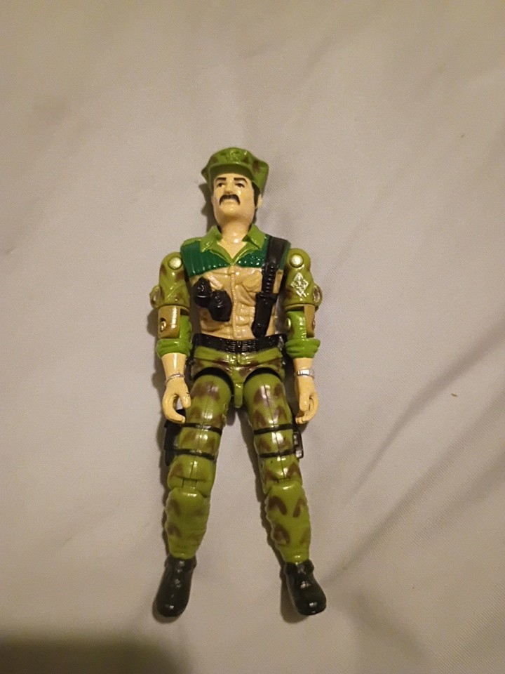 G.I. 1986 JOE LEATHERNECK v.1 con zaino