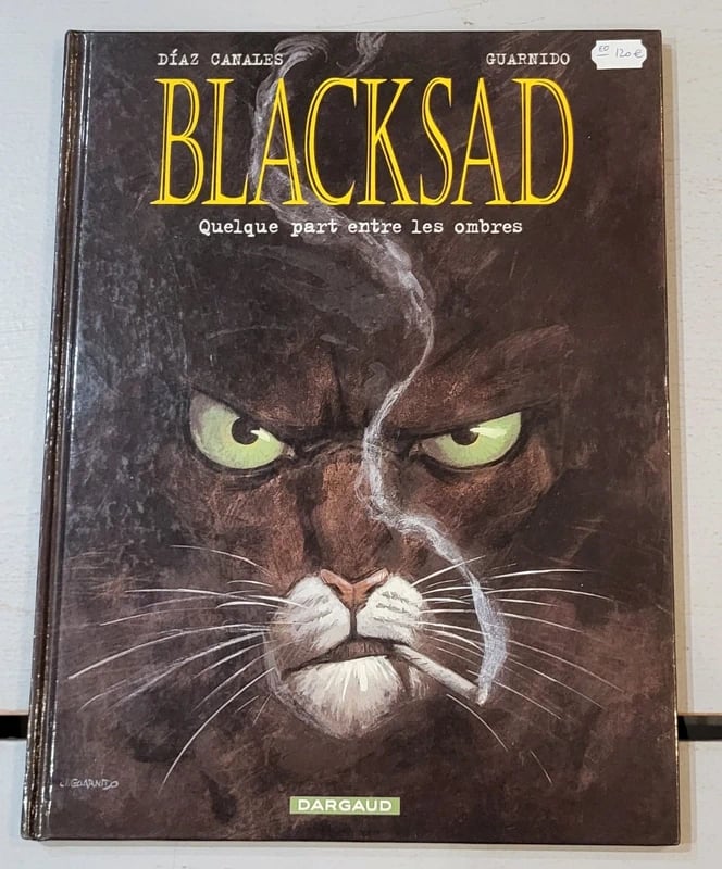Blacksad tome 1 en EO. Guarnido / Canales. Dargaud