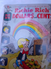 Richie Rich Dollars and Cents Comic Book Alfred Harvey Color