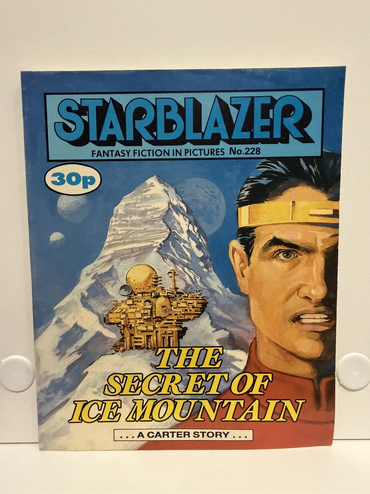 STARBLAZER COMIC # 228 -  Secret of Ice Mountain Fantasy Fiction in Pictures 