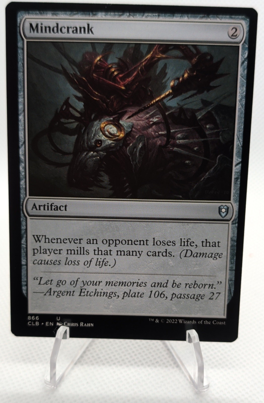 Mindcrank Commander Legends: Battle for Baldur's Gate regolare + carta bonus 