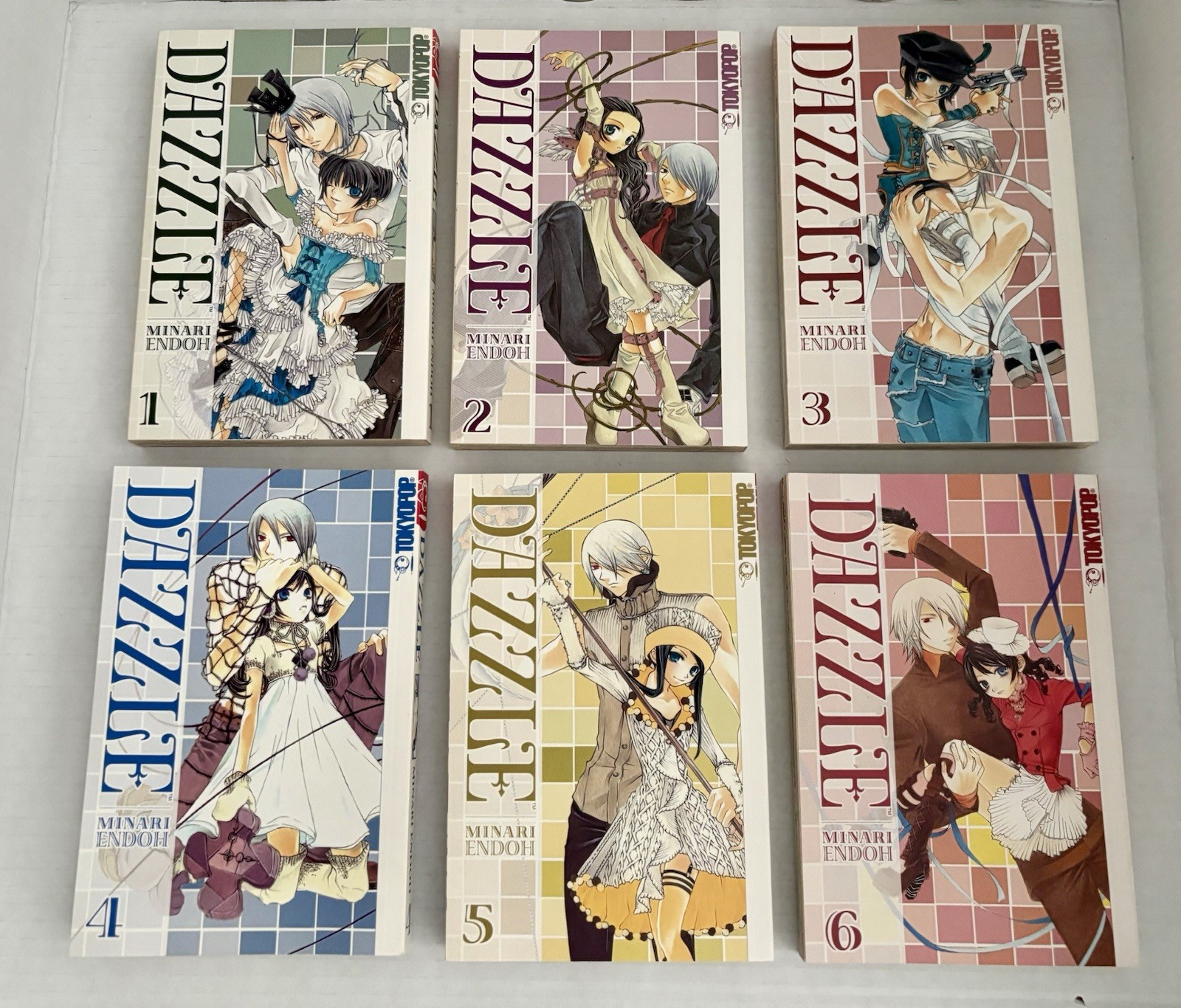 Dazzle Manga Vol. 1,2,3,4,5,6 di Minari Endoh in Pub Inglese. Tokyopop