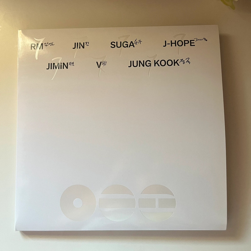 vinyle bts