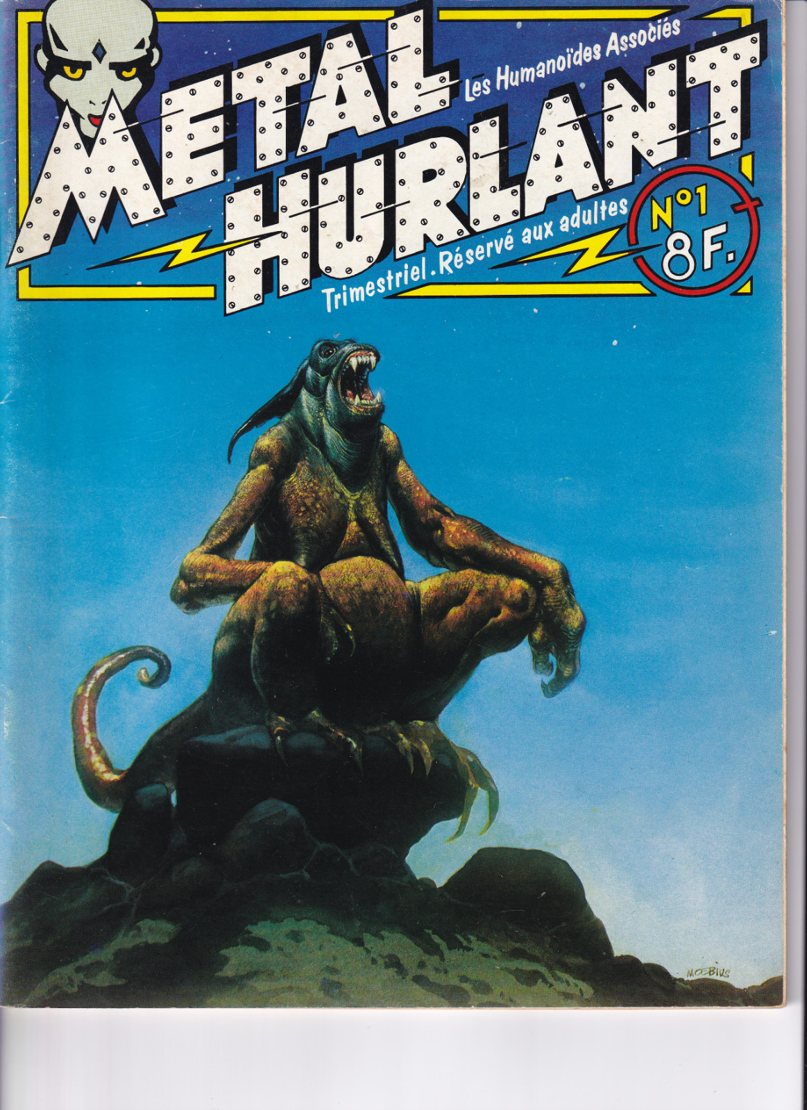 METAL HURLANT N°1 1975 EN TRES BON ETAT