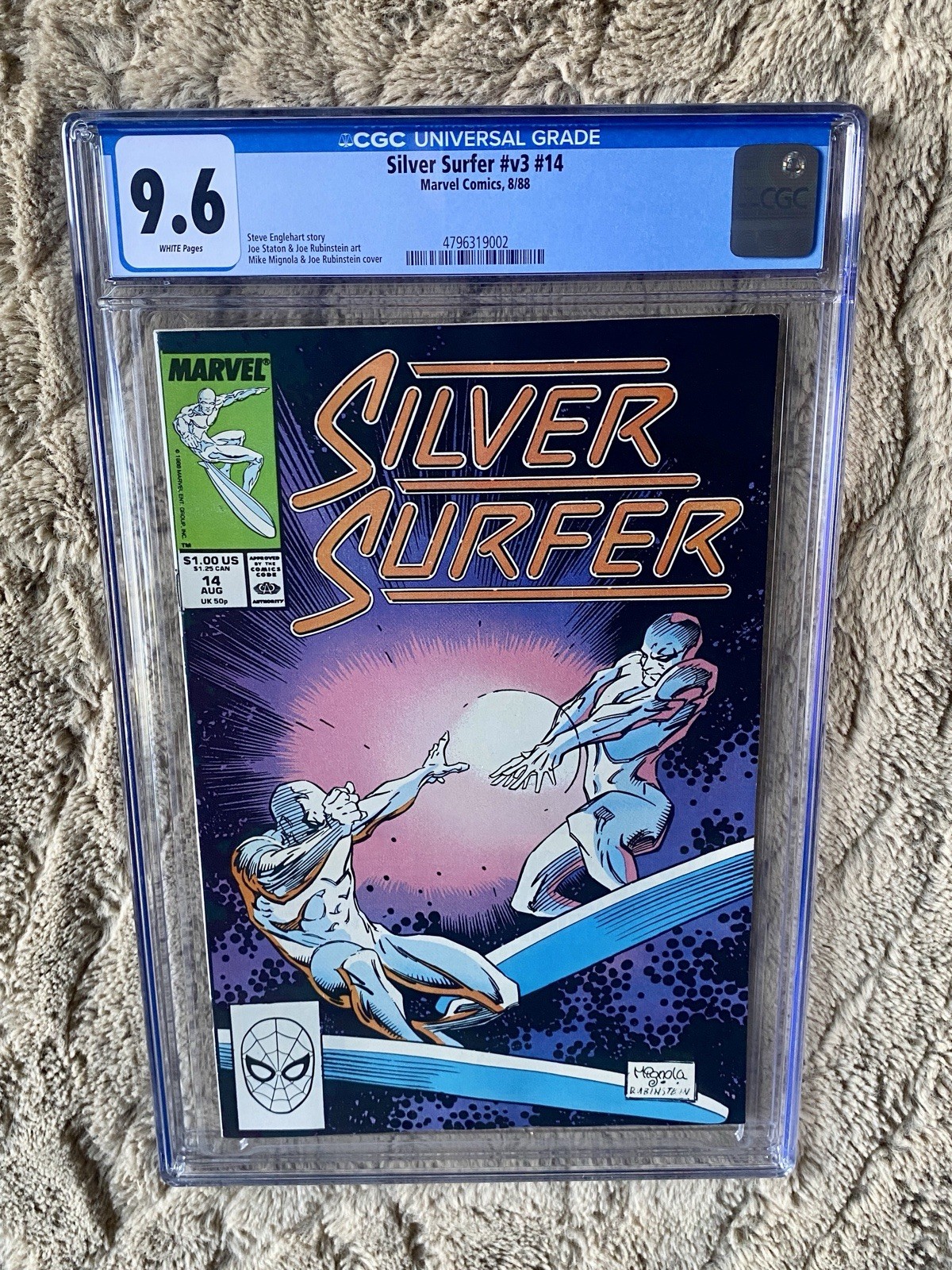 🔥 CGC 9.6 🔥 1988 Silver Surfer #v3 #14