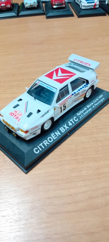 Miniatura rally  Citroën bx altaya
