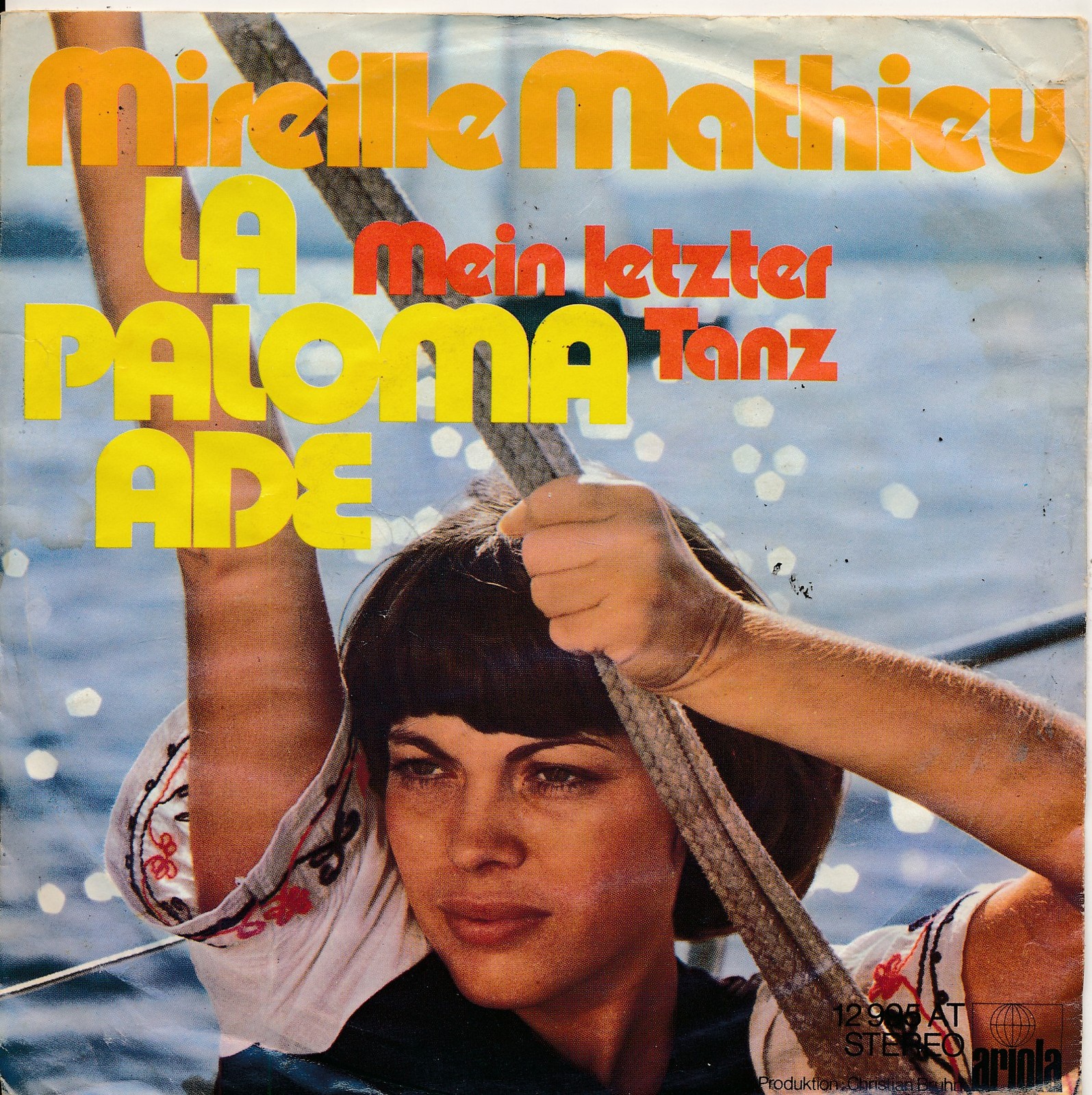 La Paloma Ade - Mireille Mathieu - Single 7" Vinyl 243/03