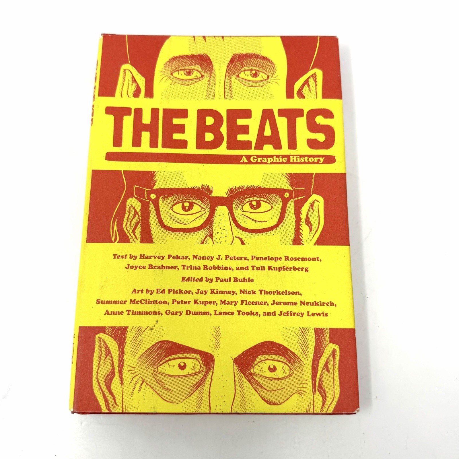 The Beats: A Graphic History di Harvey Pekar libro copertina rigida Beat Generation Art