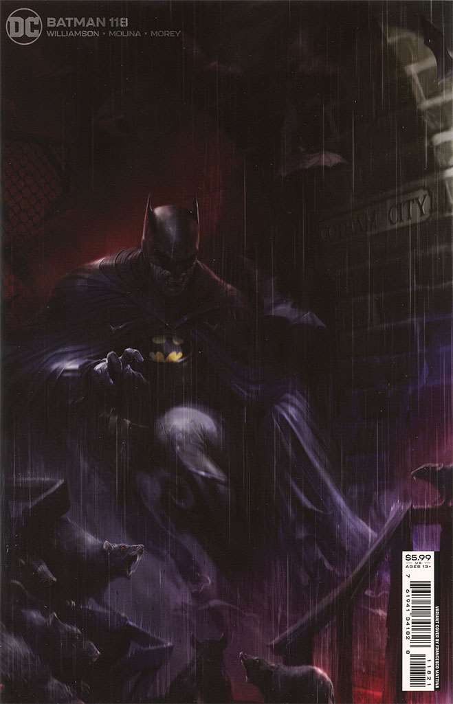 Batman (3rd Series) #118A VF/NM; DC | Francesco Mattina Variant - w/Bag+Board