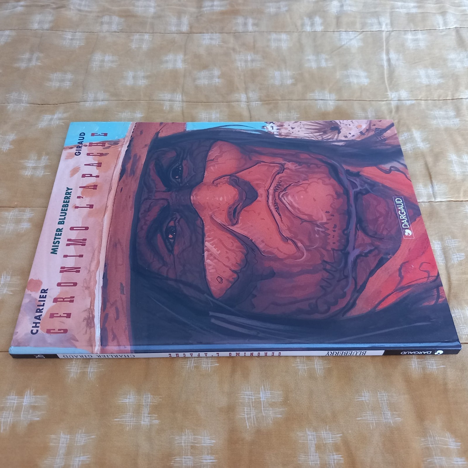 BD BLUEBERRY GERONIMO APACHE DARGAUD EO 1999 GIRAUD CHARLIER WESTERN LIEUTENANT