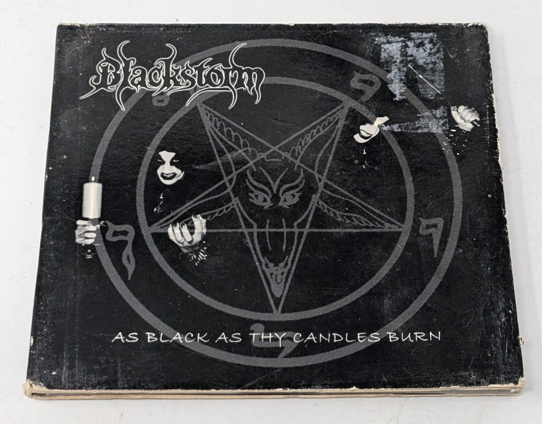 Blackstorm As Black As Thy Candles Burn Black Metal CD 2006 VTG