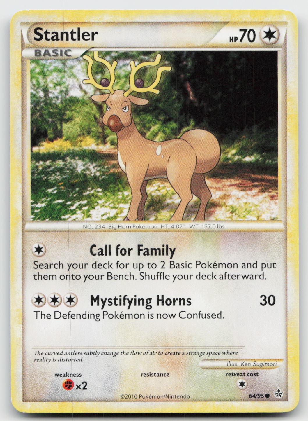 Stantler 64/95 -LP- Pokemon IT scatenato