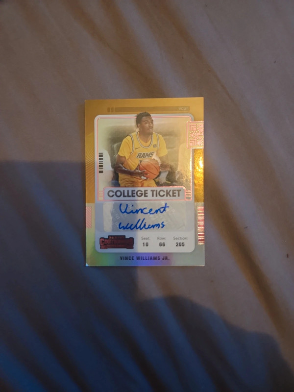 Carte nba Vincent Williams Jr.
