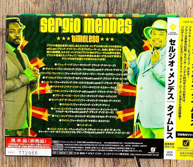 Sergio Mendes - Timeless [CD Japan 2006] NM/NM Promo