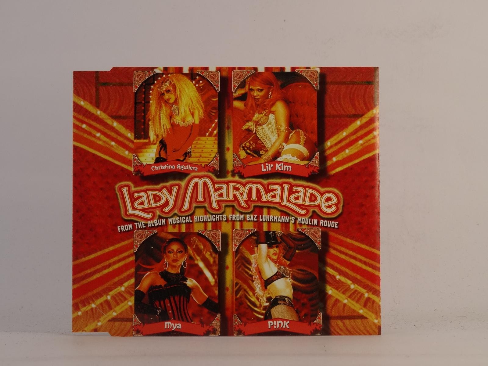 CHRISTINA AGUILERA LIL'KIM MYA AND PINK LADY MARMALADE (J2) 3 Track CD Single pl