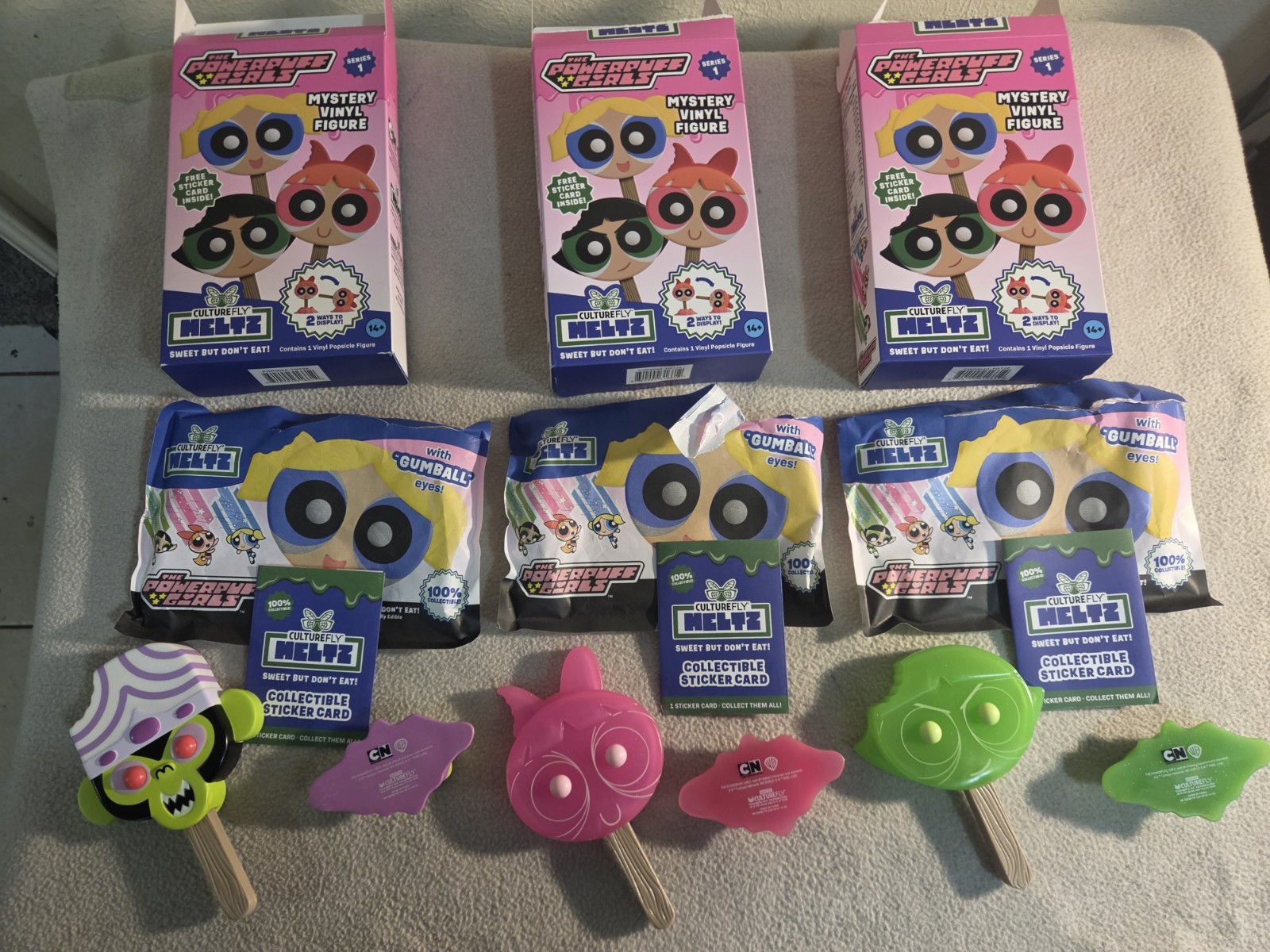Meltz - Buttercup & Blossom [CHASES] & Mojo Jojo da "The Powerpuff Girls"