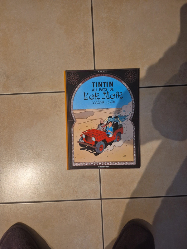 BD Tintin:  au pays de l'or noir