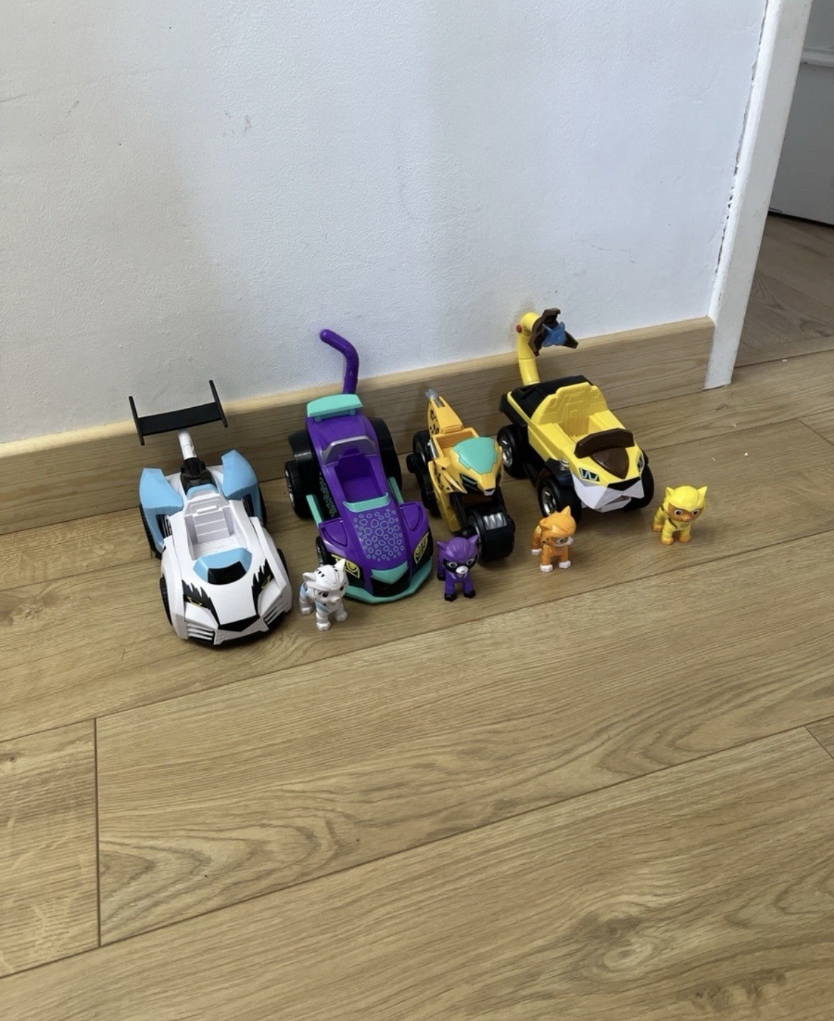 Paw Patrol Cat Pack Set Completo Rory Leo Shadow Wildcat Raro