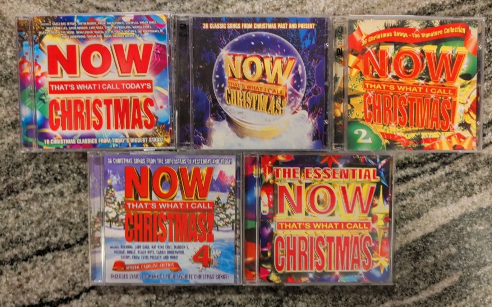 NOW That's what I call Christmas Music CD Lot - Various Artists 