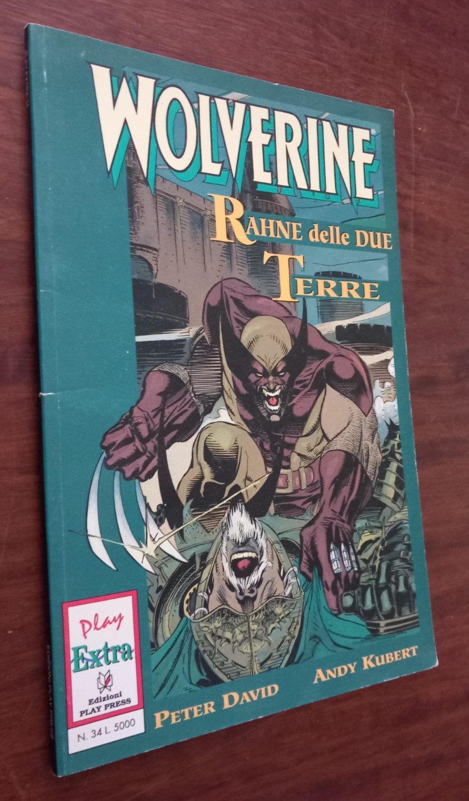 B6430 PLAYBOOK EXTRA WOLVERINE N°34 RAHNE DELLE DUE TERRE