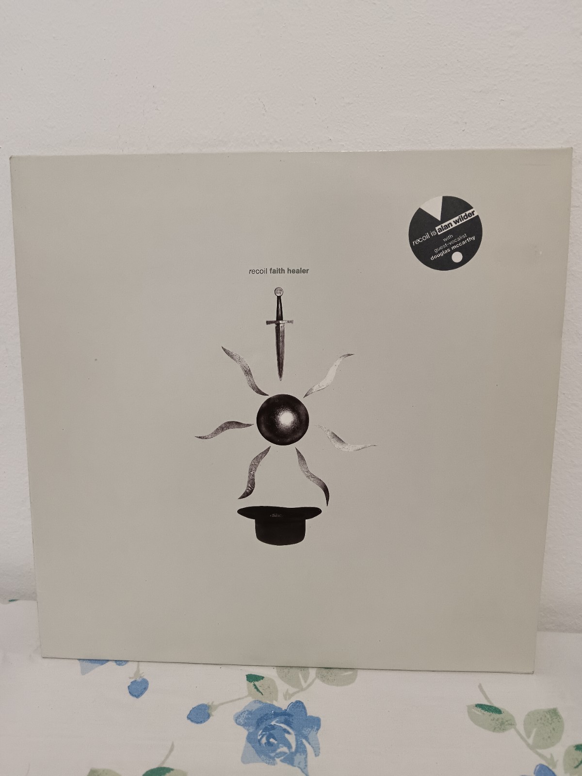 Vinile 12" Recoil Faith Healer 1992 Mute Records Alan Wilder Depeche Mode