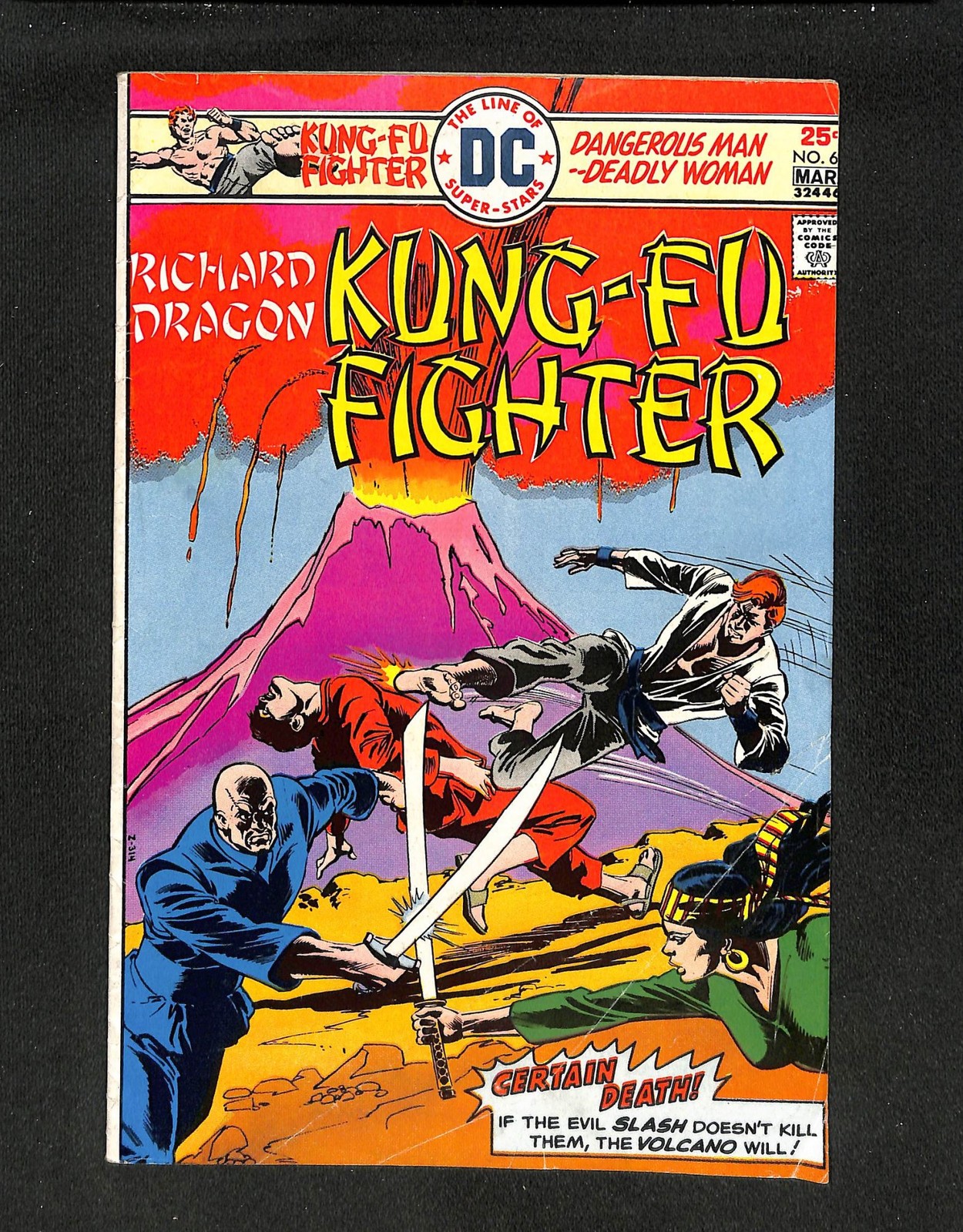 Richard Dragon, Kung-Fu Fighter #6 DC Comics 1976
