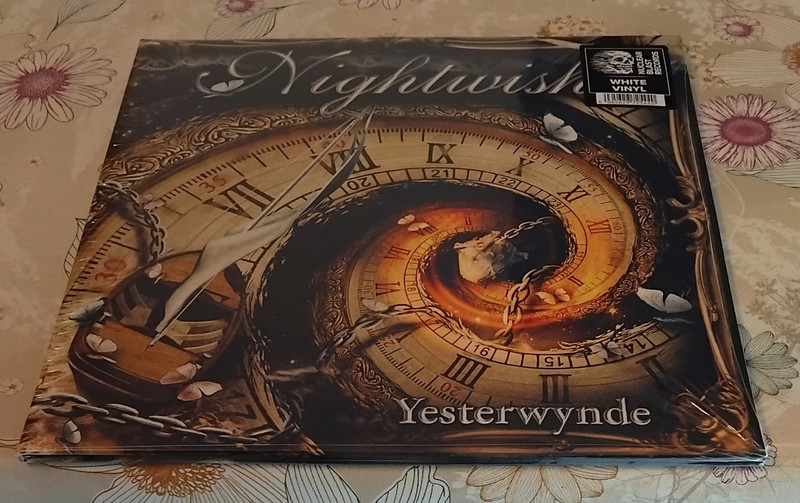 Double album Metal Nightwish vinyle blanc