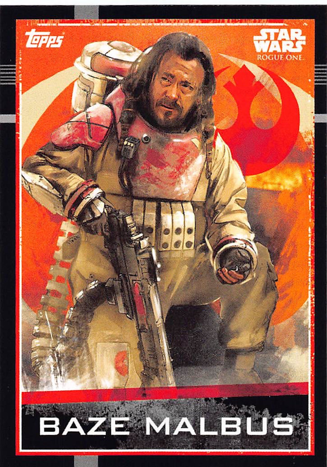 2016 Topps Star Wars: Rogue One UK Baze Mabus #66