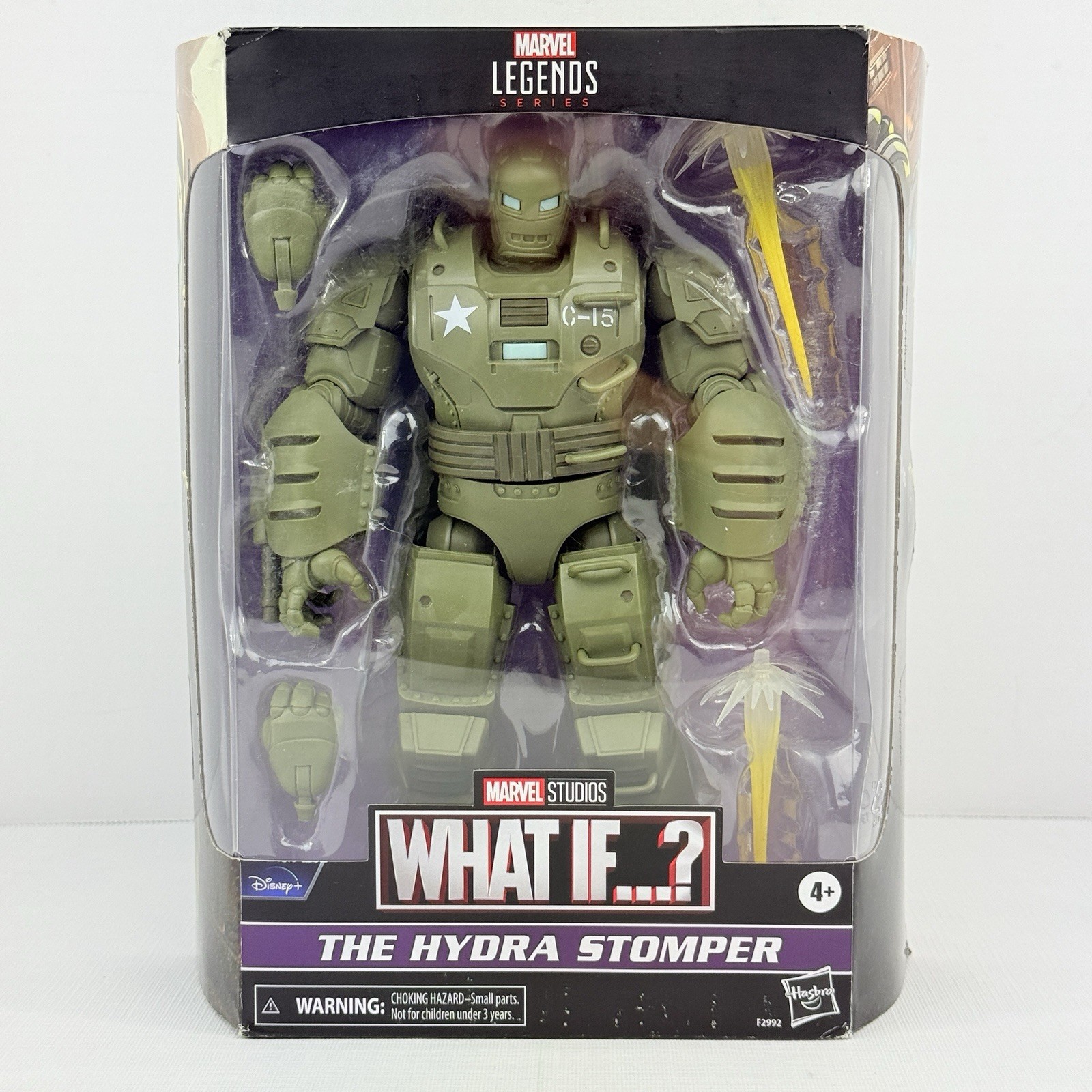 Serie Marvel Legends: E se...? Figurina The Hydra Stomper nuova - scatola danneggiata