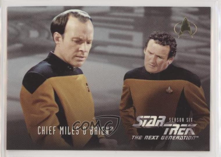 SkyBox Star Trek: The Next Generation Stagione 6 1997 Chief Miles O'Brien #625 mt8