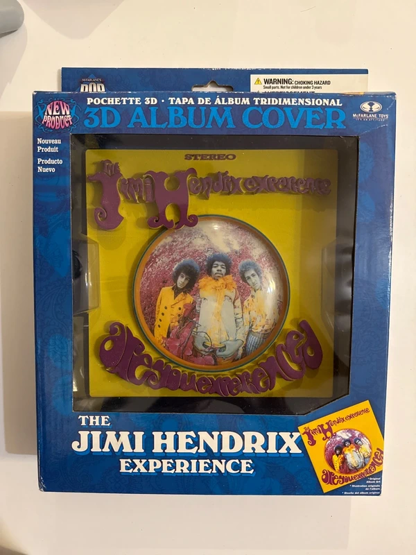 Jimi Hendrix Experience – Are You Experienced – McFarlane Toys – Riproduzione 3D