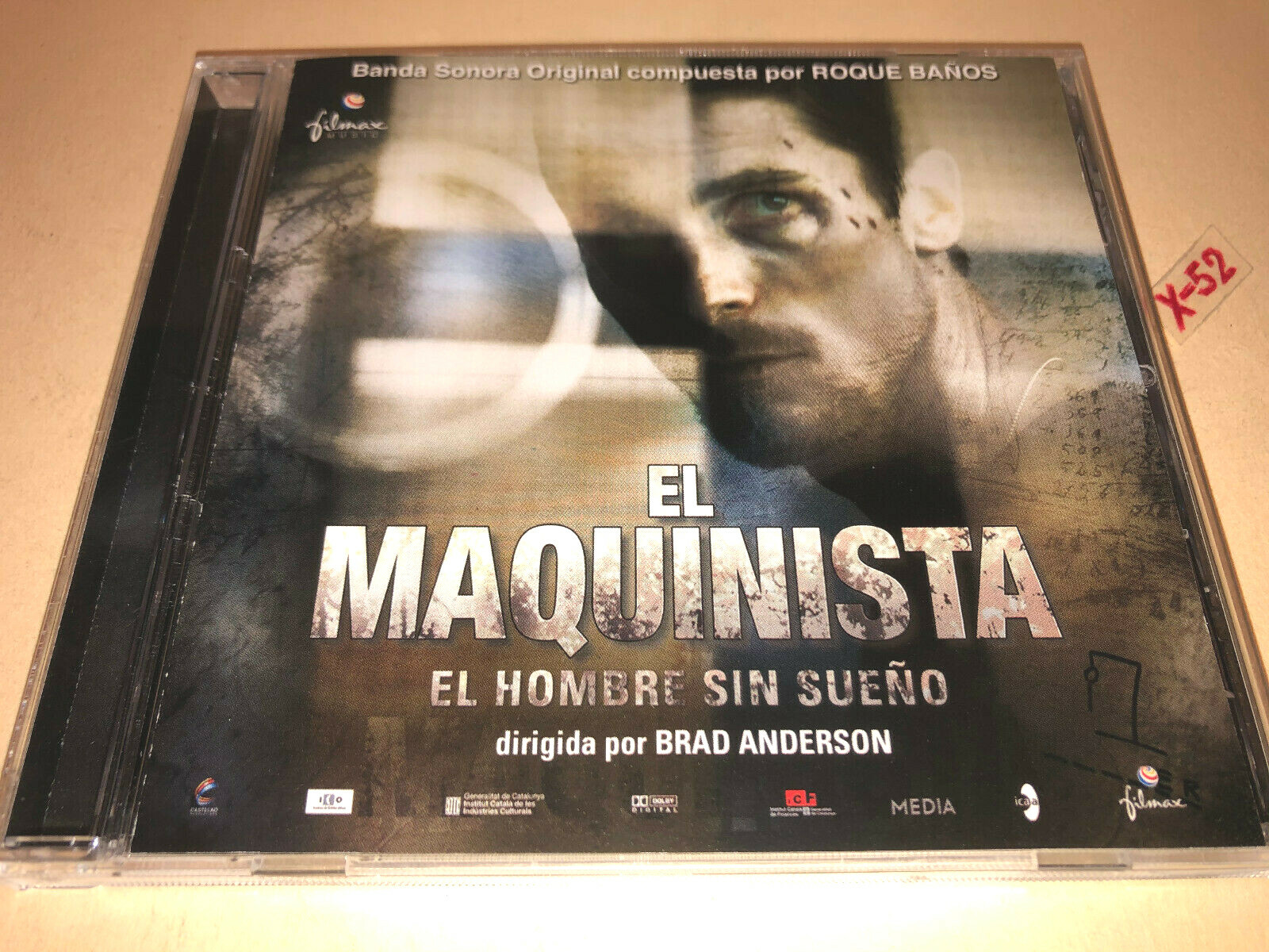 The Machinist CD soundtrack Roque Banos score Christian Bale ost made in EU