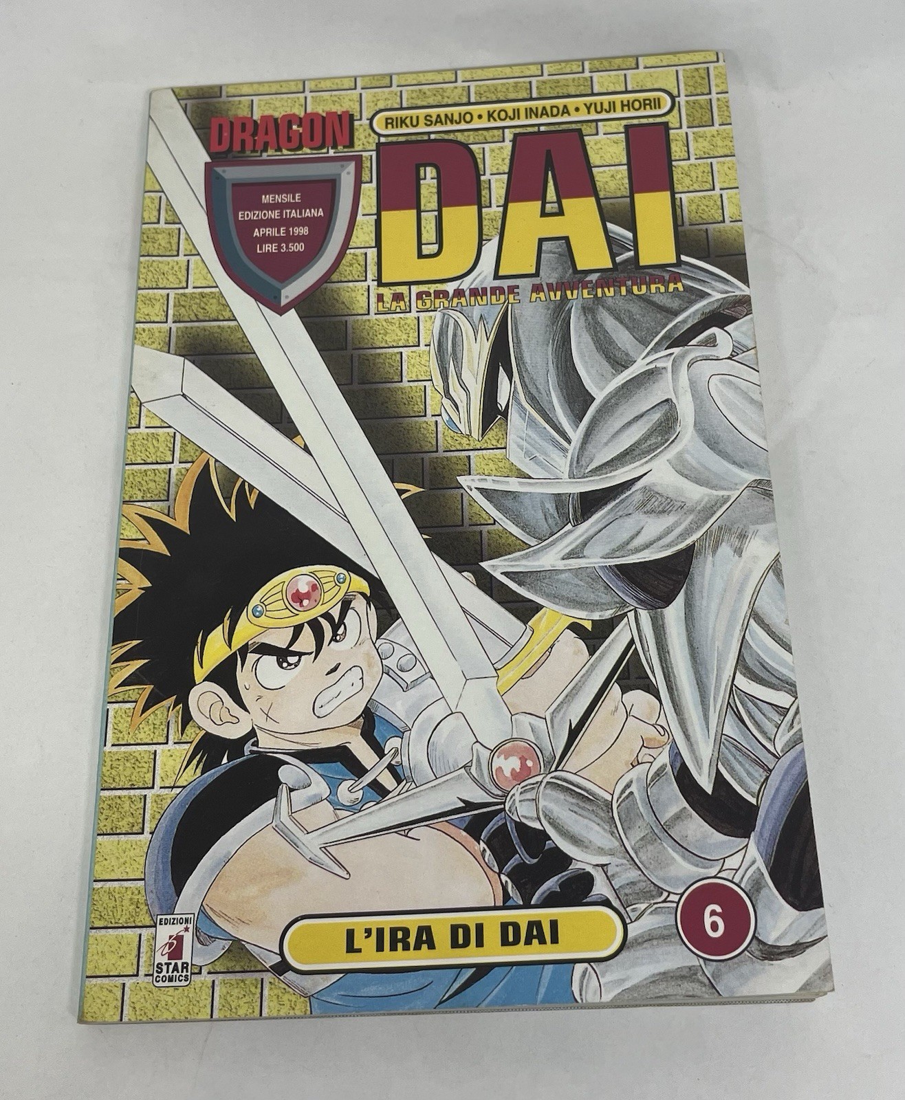 Star Comics Dragon Dai la grande avventura n. 6 L'ira di Dai ITA 1998