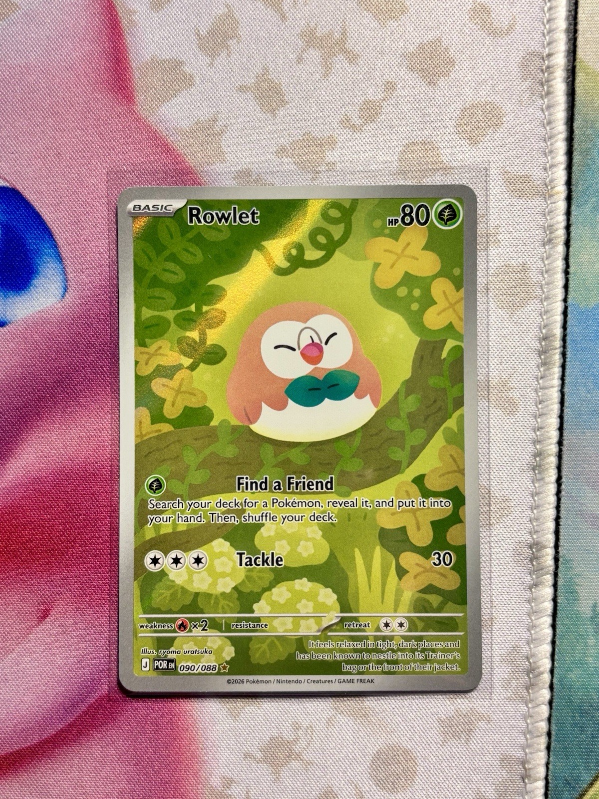 Rowlet 090/088 Me03: Perfect Order Holo