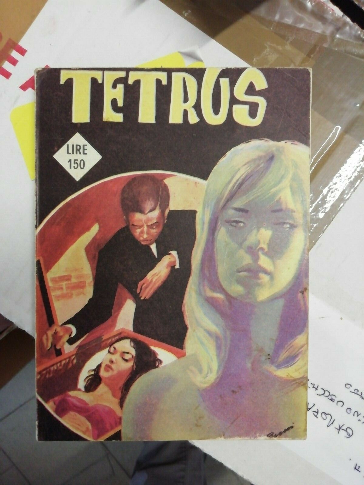 TETRUS nero n.7  gilda Cancellieri